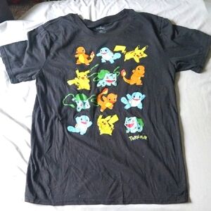 Pokemon Black Graphic T-shirt 14/16